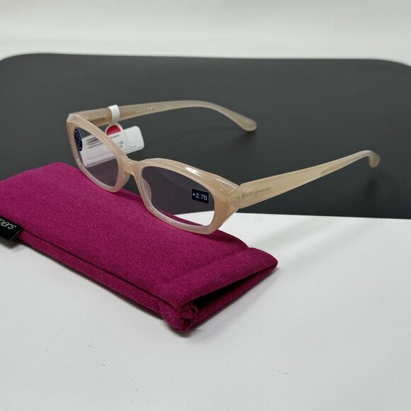 Peepers Reading Glasses Viewpoint Focus +2.75 Tan - Picture 3 of 13